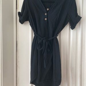 Summer Roll Up sleeve dress